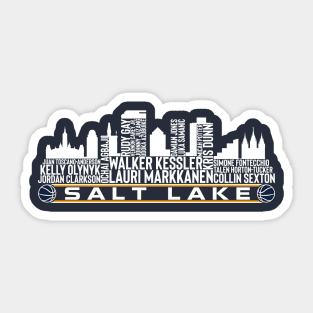 Utah Basketball Team 23 Player Roster, Salt Lake City Skyline Sticker